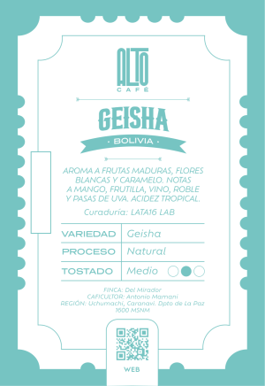 GEISHA NATURAL 1 kg.